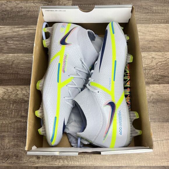 Nike Phantom GT2 Elite DF FG 'Progress Pack' Blue CZ9889 054 Mens Size 13 - Picture 9 of 10